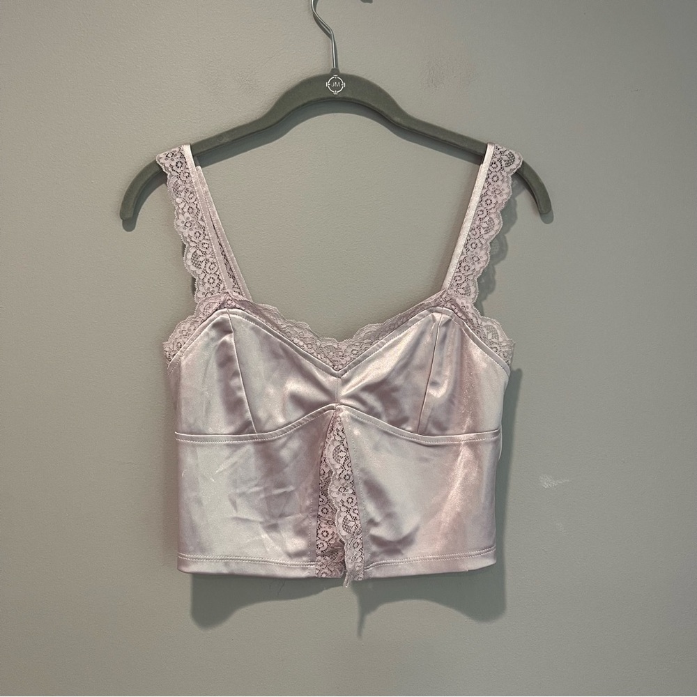 Forever 21 Purple Lace Tank Top